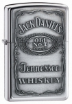 Зажигалка Zippo Jack Daniels Pewter Emblem артикул 250JD.427