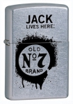 Зажигалка Zippo Jack Daniel's Lives Here артикул 24536