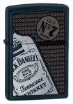 Зажигалка Zippo Jack Daniel's Black Matte артикул 24537