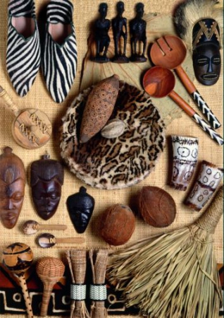Пазл (Puzzle) "Сувениры из Африки" - 1000 деталей  