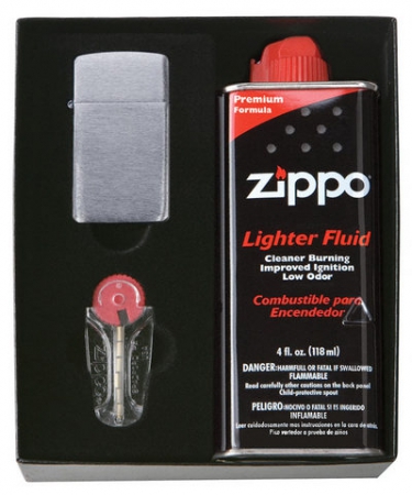 Подарочный набор для узкой зажигалки Zippo артикул 50S  