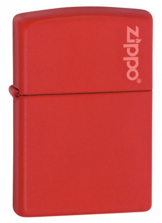 Зажигалка Zippo Red Matte Logo артикул 233ZL  