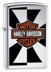 Зажигалка Zippo Harley Davidson Reflection High Polish Chrome артикул 24024