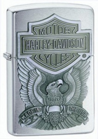 Зажигалка Zippo Harley-Davidson Made In USA Emblem артикул 200HD.H284  